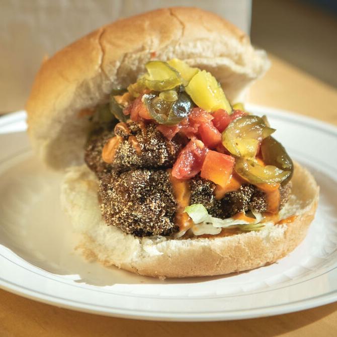 Veg Out: Deep Sea Vegan — Deep Sea Fish Sandwich